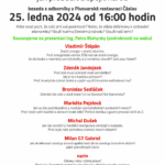 Změna systému – beseda v&nbsp;Čáslavi 25.&nbsp;ledna 2024